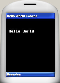 Hello World Canvas
